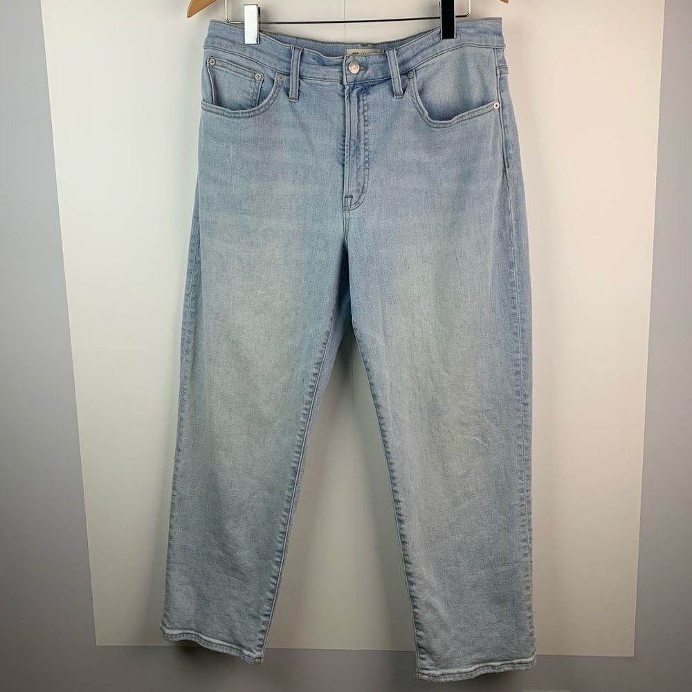 Madewell Women’s Light blue The Perfect Vintage Straight Jeans Size Petite 32